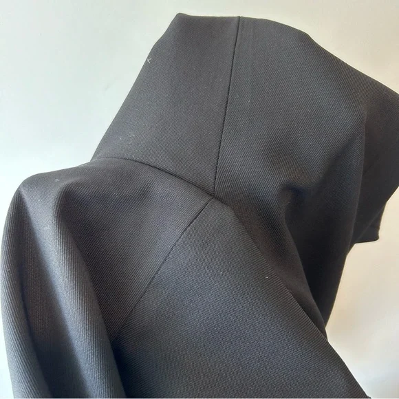 Aritzia Babaton Agency Pant - City Wool Black Size 6 - Picture 15 of 15